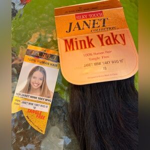 Janet Collection Mink Yaky Hair Extension.